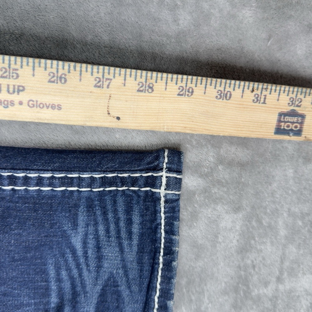 Rock Revival Jeans Mens 30 (Fits 31x29) Robin Straight Dark - Picture 14 of 16